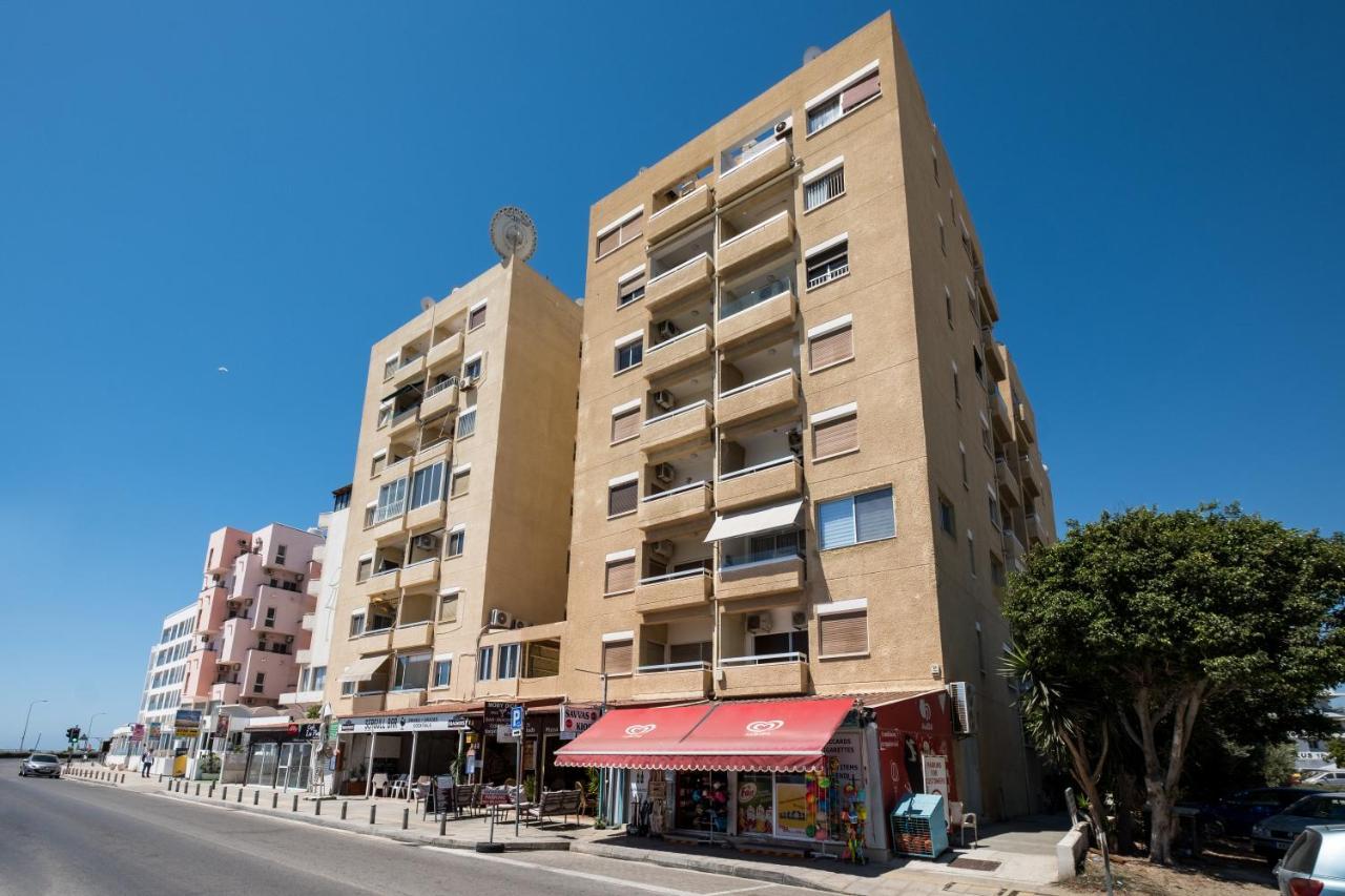 Apollon Sea View Beachfront Ap 302 لارنكا المظهر الخارجي الصورة