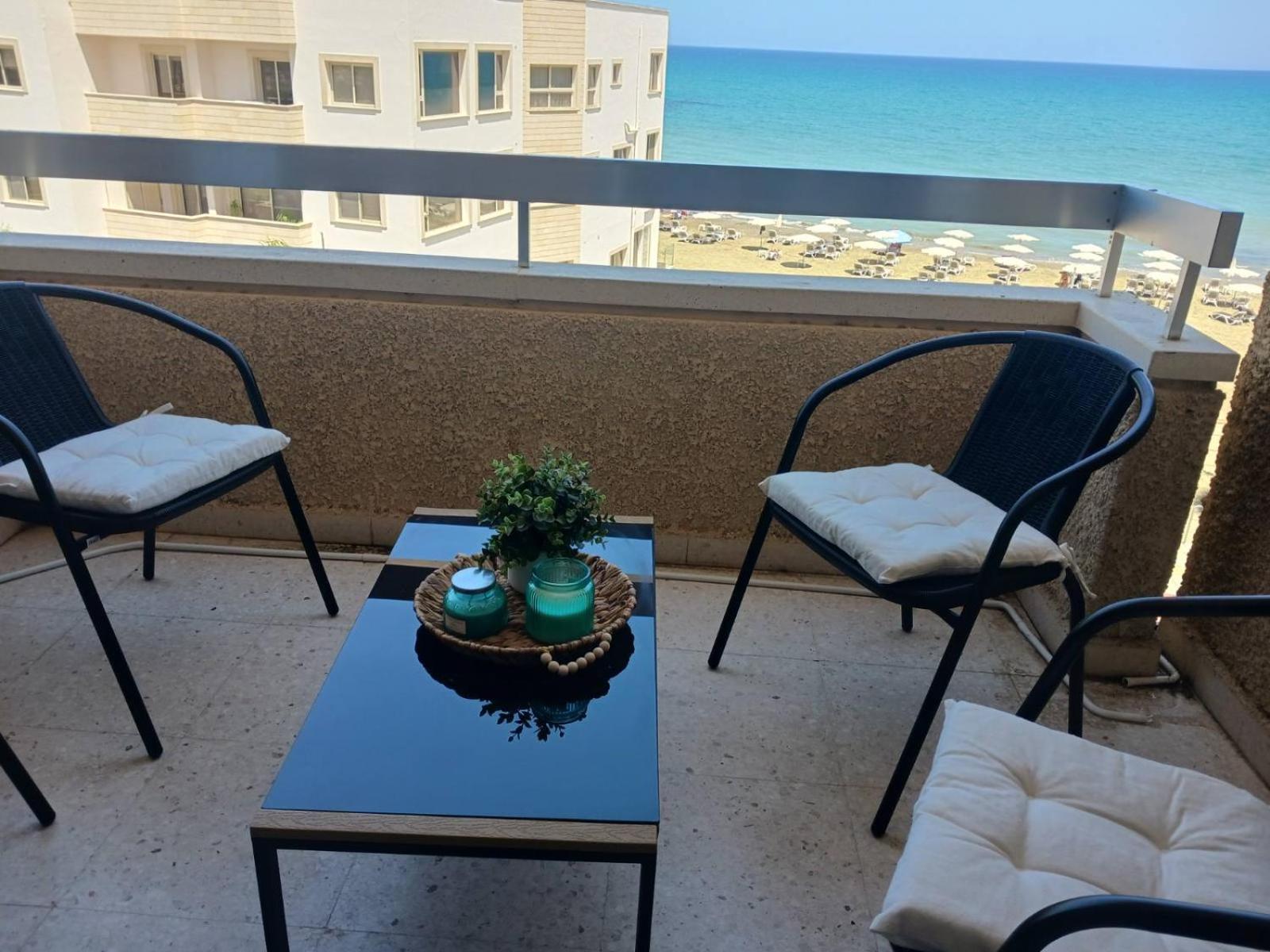 Apollon Sea View Beachfront Ap 302 لارنكا المظهر الخارجي الصورة